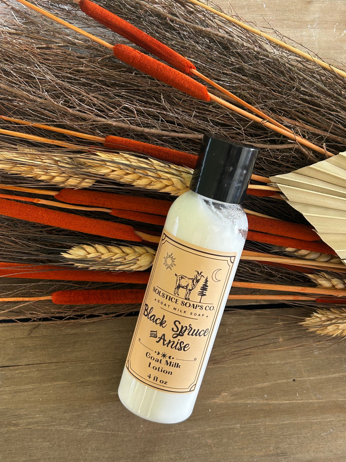 Black Spruce & Anise Goat Milk Lotion